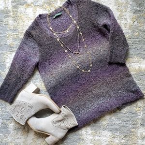 Woolrich Boucle Wool Blend Tunic Sweater